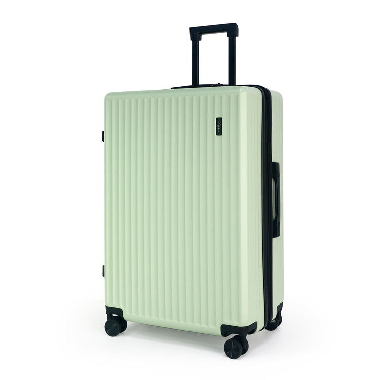 Olympia USA Fandom 3-Piece Expandable Hardcase Luggage Set - Apple Green