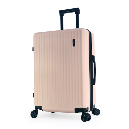 Olympia USA Fandom 3-Piece Expandable Hardcase Luggage Set - Pastel Pink