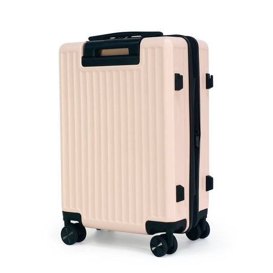 Olympia USA Fandom 3-Piece Expandable Hardcase Luggage Set - Pastel Pink