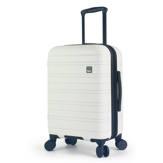 Olympia USA Aries 3-Piece Expandable Hardcase Luggage Set - Ivory