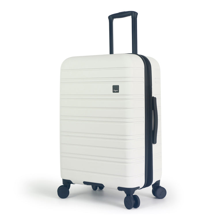 Olympia USA Aries 3-Piece Expandable Hardcase Luggage Set - Ivory