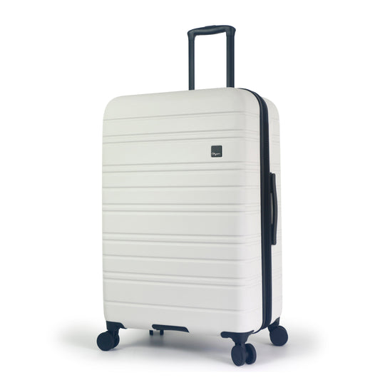 Olympia USA Aries 3-Piece Expandable Hardcase Luggage Set - Ivory