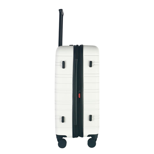 Olympia USA Aries 3-Piece Expandable Hardcase Luggage Set - Ivory