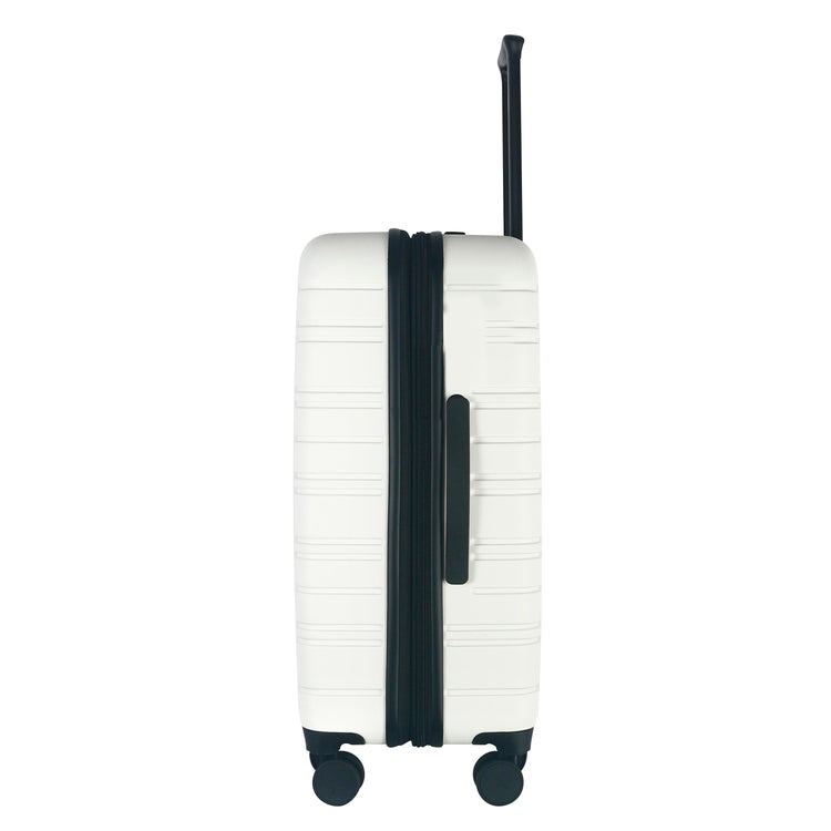 Olympia USA Aries 3-Piece Expandable Hardcase Luggage Set - Ivory