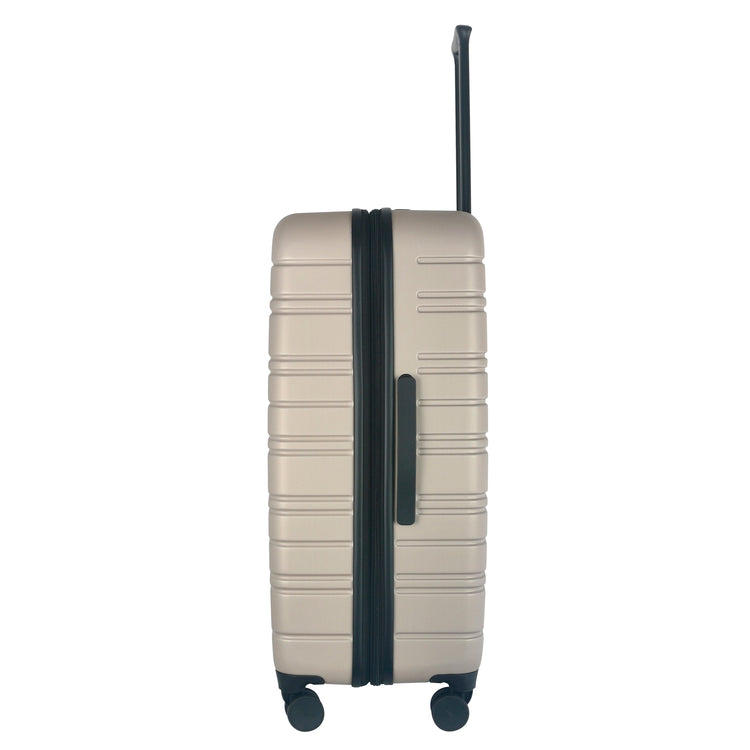 Olympia USA Aries 3-Piece Expandable Hardcase Luggage Set - Mushroom