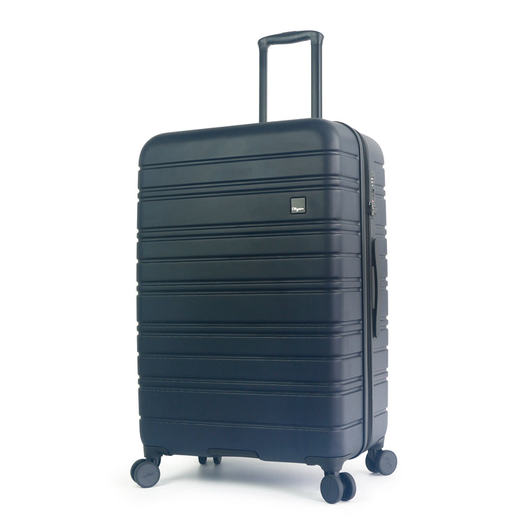 Olympia USA Aries 3-Piece Expandable Hardcase Luggage Set - Navy