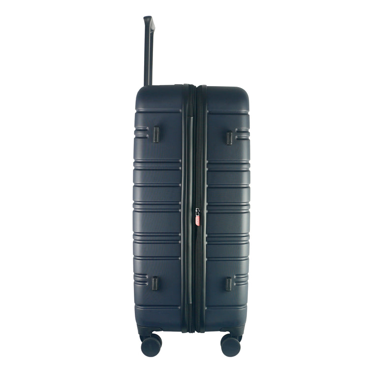 Olympia USA Aries 3-Piece Expandable Hardcase Luggage Set - Navy