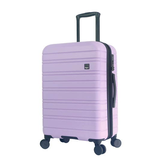 Olympia USA Aries 3-Piece Expandable Hardcase Luggage Set - Purple