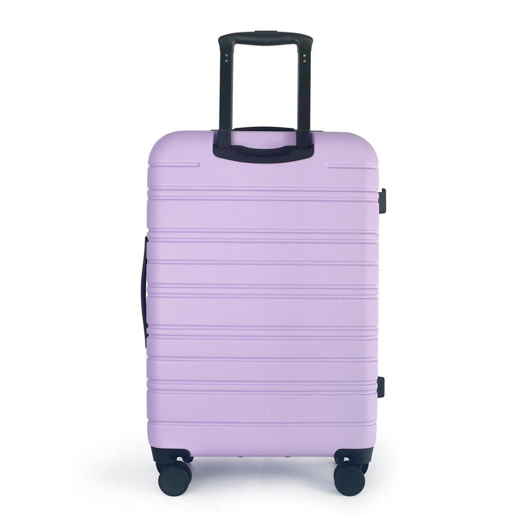 Olympia USA Aries 3-Piece Expandable Hardcase Luggage Set - Purple