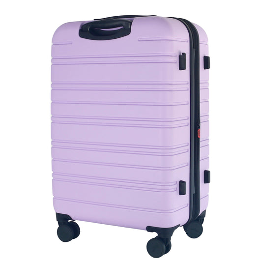 Olympia USA Aries 3-Piece Expandable Hardcase Luggage Set - Purple