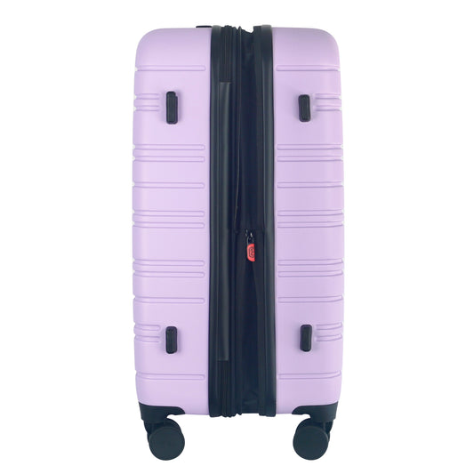 Olympia USA Aries 3-Piece Expandable Hardcase Luggage Set - Purple