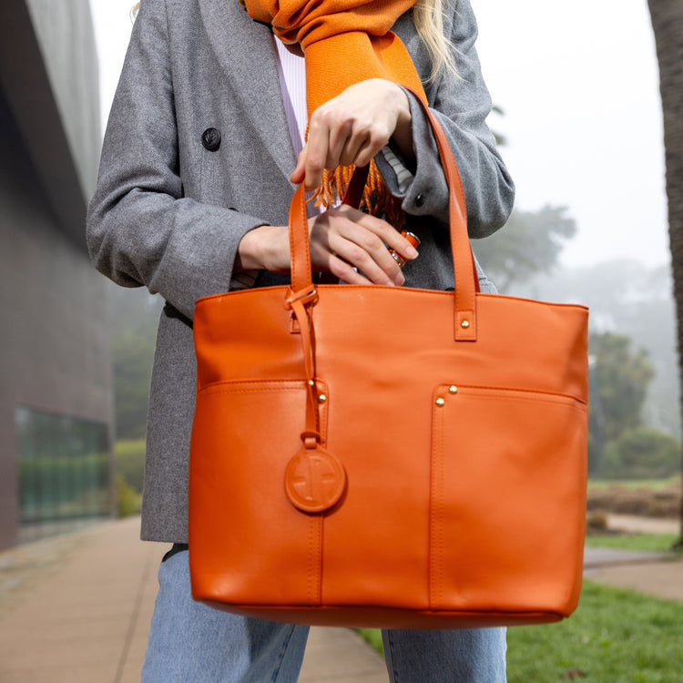 Vegan Leather Classic Tote