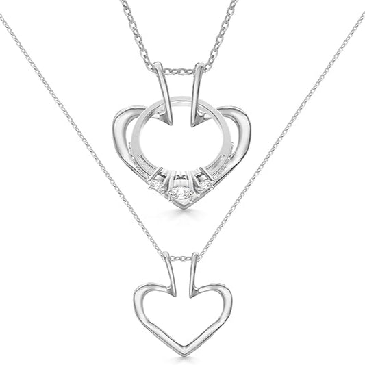 Patented Ring Holder Necklace - .925 Sterling Silver
