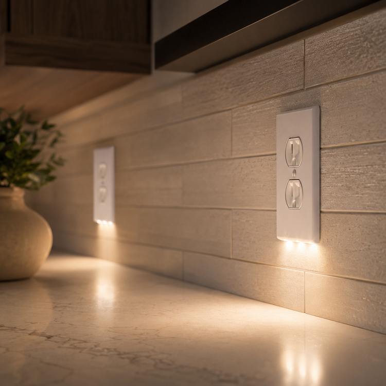 Hello Light (4-Pack) | The Wall Plate NightLight