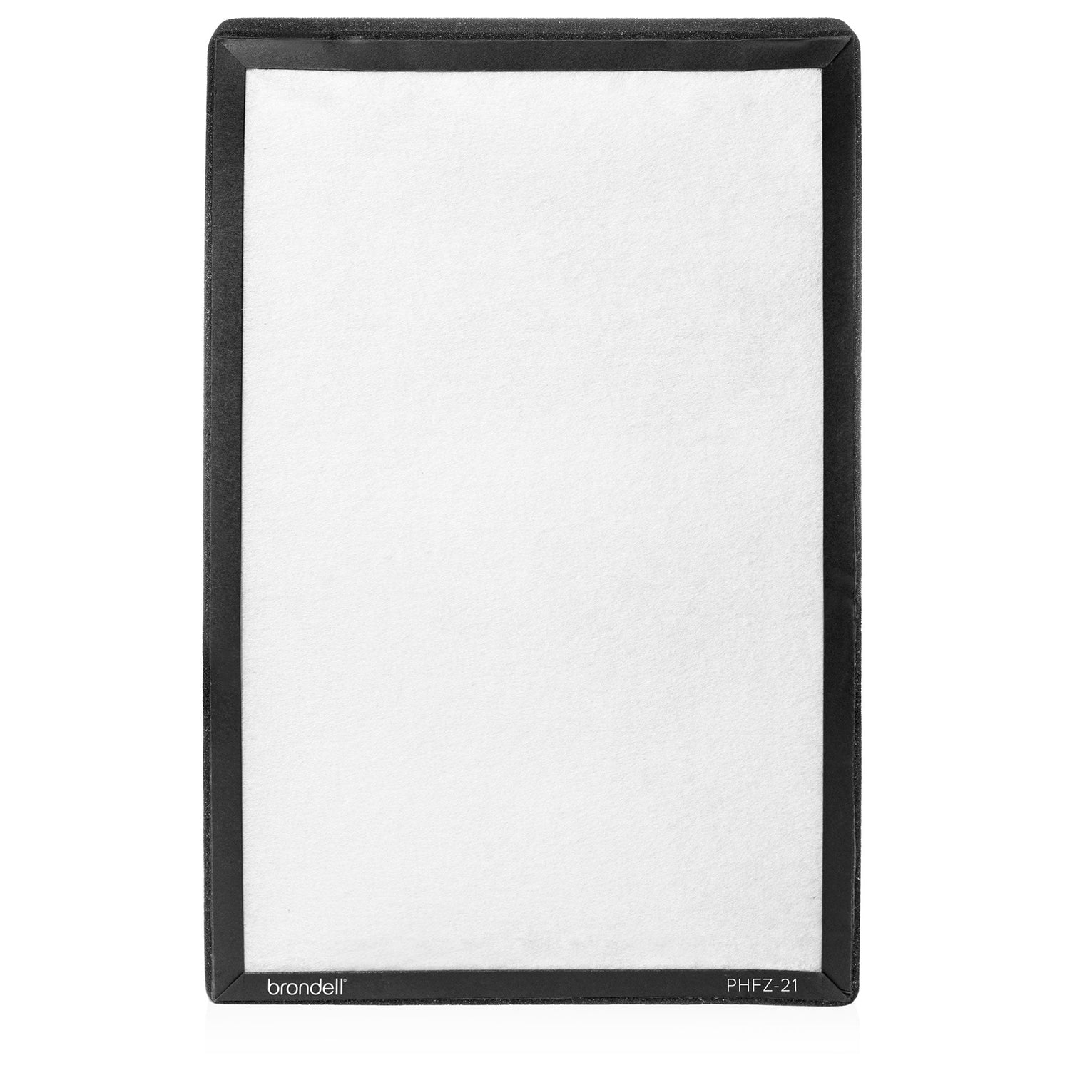Rectangular air filter with Brondell logo on a white background