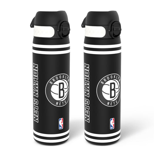 18oz - NBA x ION8 Sport Waterbottle - 2 pack - Brooklyn Nets