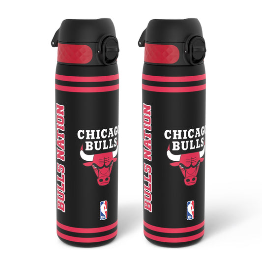 18oz - NBA x ION8 Sport Waterbottle - 2 pack - Chicago Bulls