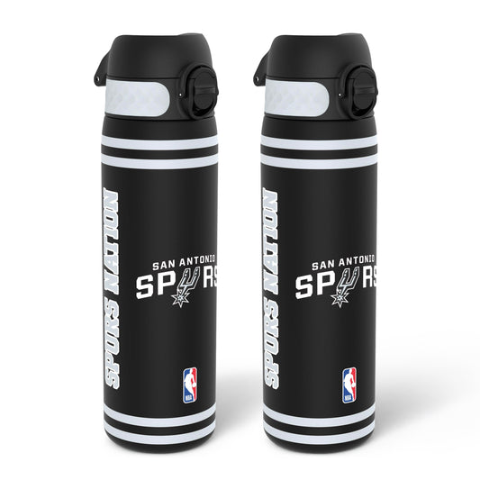 18oz - NBA x ION8 Sport Waterbottle - 2 pack - San Antonio Spurs