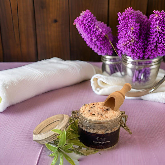 Detoxifying Peek-A-Boo Lavender Bath Soaks