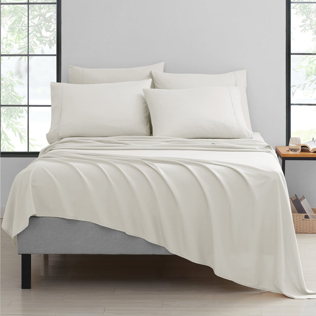 Bibb Home 2000 Count Bamboo Set - Ivory