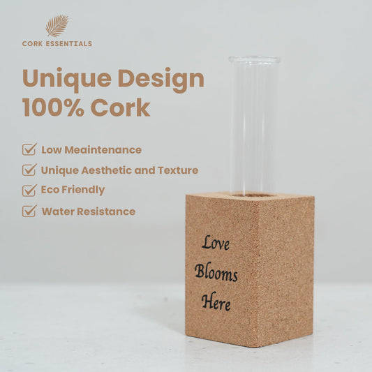 Fridge Magnet Planter Love Blooms Here With Test Tube