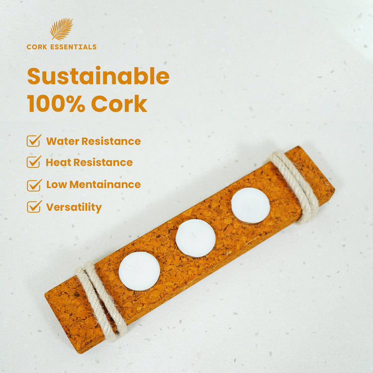 T Light Holder Flat 3 Hole