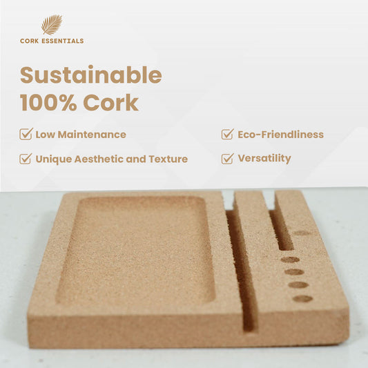 Brown sanding block on a white background