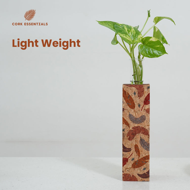 Tabletop Feather Planter With Test Tube