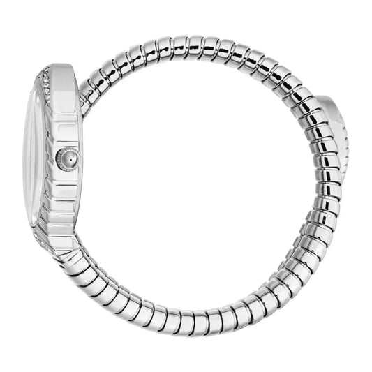 Just Cavalli Women’s Stainless Steel Snake Watch with Silver dial - Stainless Steel