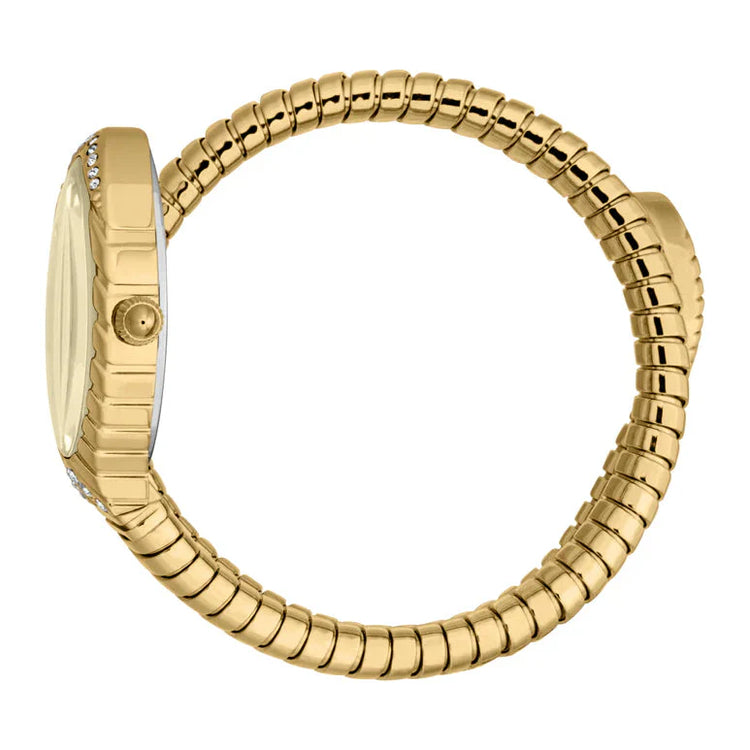 Just Cavalli Women’s Gold Stainless Steel Snake Watch with Gold-tone dial - Gold