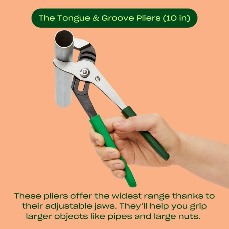 The Pliers Bundle with The Wire Cutter Pliers - Character (Green)