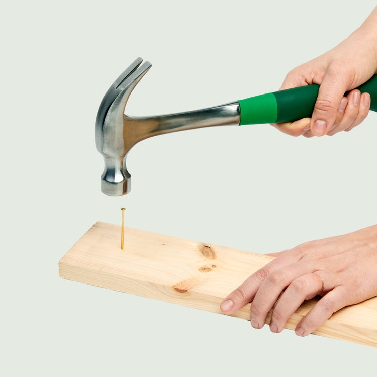 Hanging Tools Bundle: Tool Tote, Hammer, Level, Slip Joint Pliers, Utility Knife