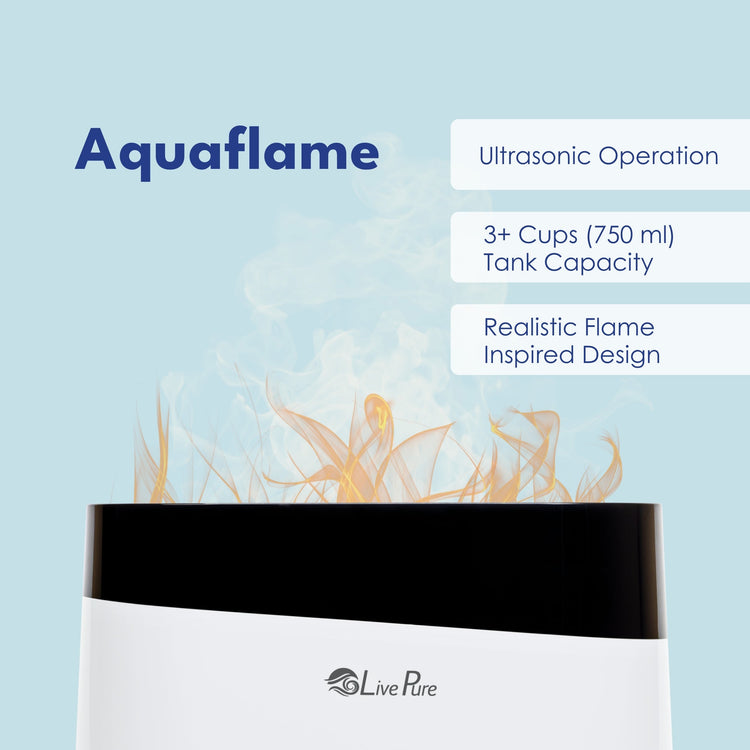 Aqua Flame Ultrasonic .75 L Humidifier