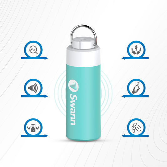 Swann ActiveResponse Personal Safety Alarm 2 Pack - Aqua & Graphite