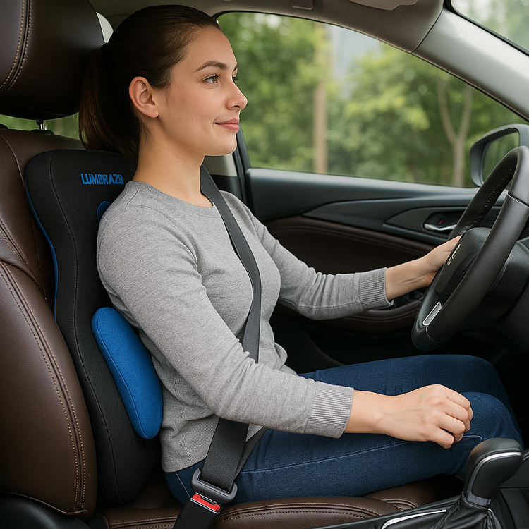 LUMBRAZE Lumbar Support Cushion