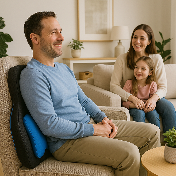 LUMBRAZE Lumbar Support Cushion