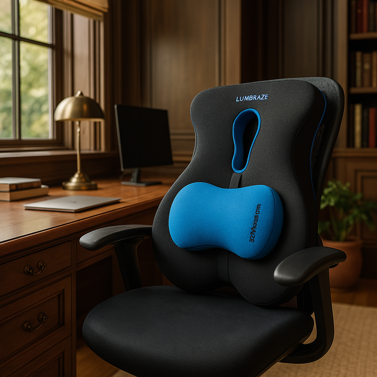 LUMBRAZE Lumbar Support Cushion