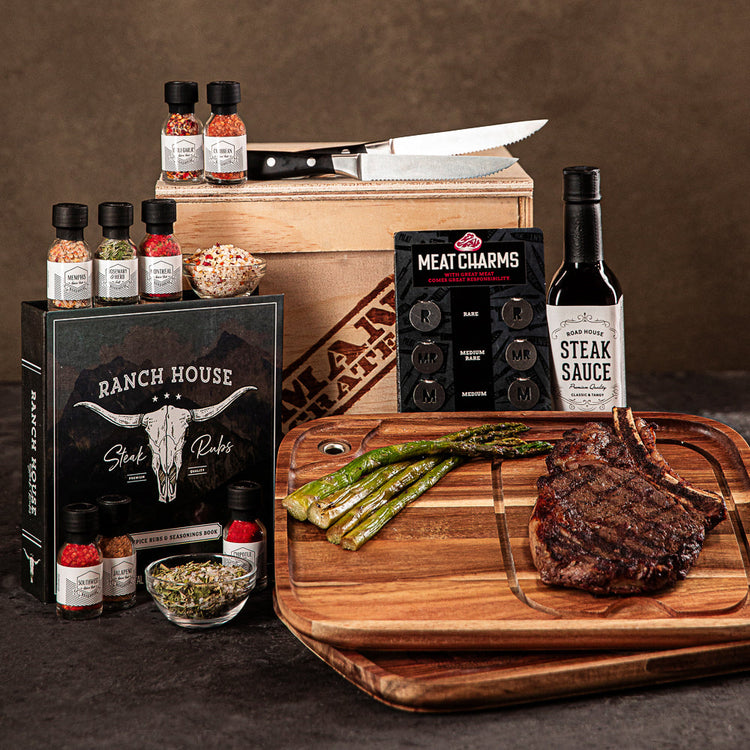 Steak Night Gift Crate for Men