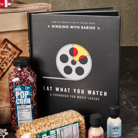 Ultimate Popcorn & Movie Night Gift Crate for Man