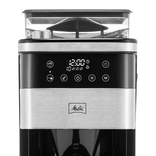 Aroma Fresh Plus 10-Cup Coffee Maker with Coffee Grinder