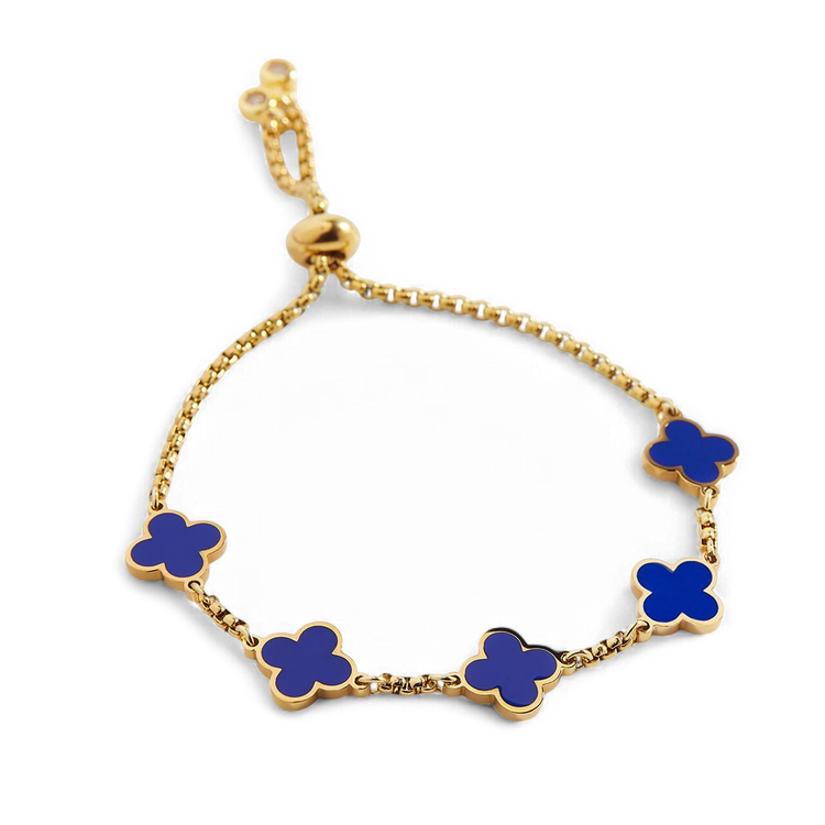 Clover Enamel Bracelet