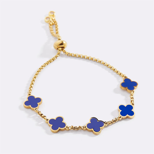Clover Enamel Bracelet