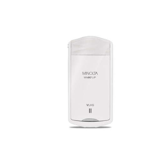 A white Minolta Mini-Lip V14KG electronic lip color dispenser on a clean white background.
