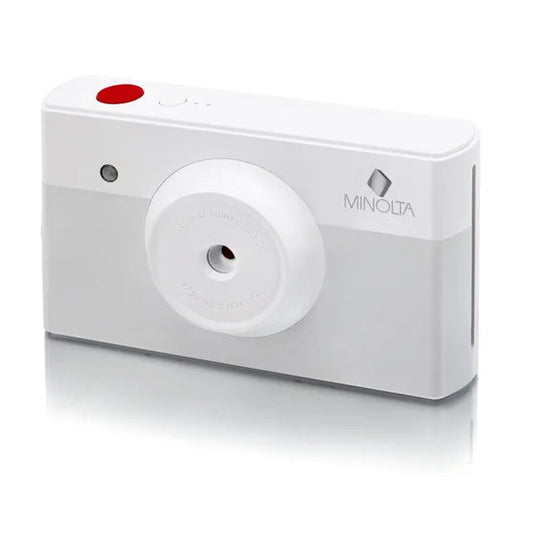 Minolta Instapix Instant Print Camera/Bluetooth Photo Printer With 50 Prints