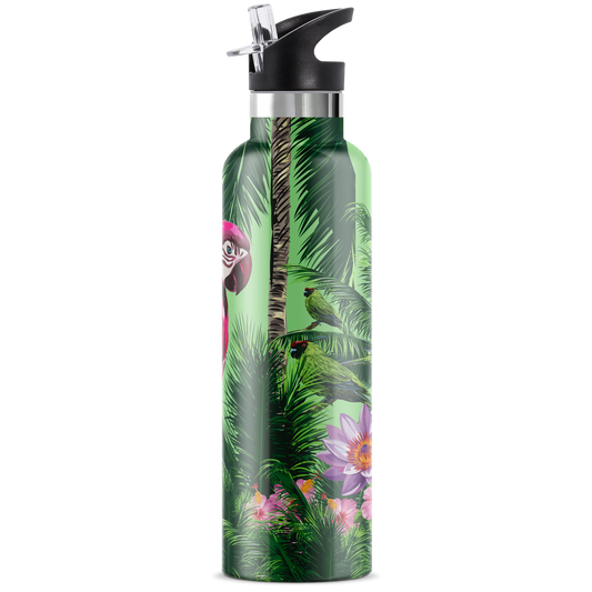 Macaw | 25oz. Insulated Water Bottle - My Bougie Bottle