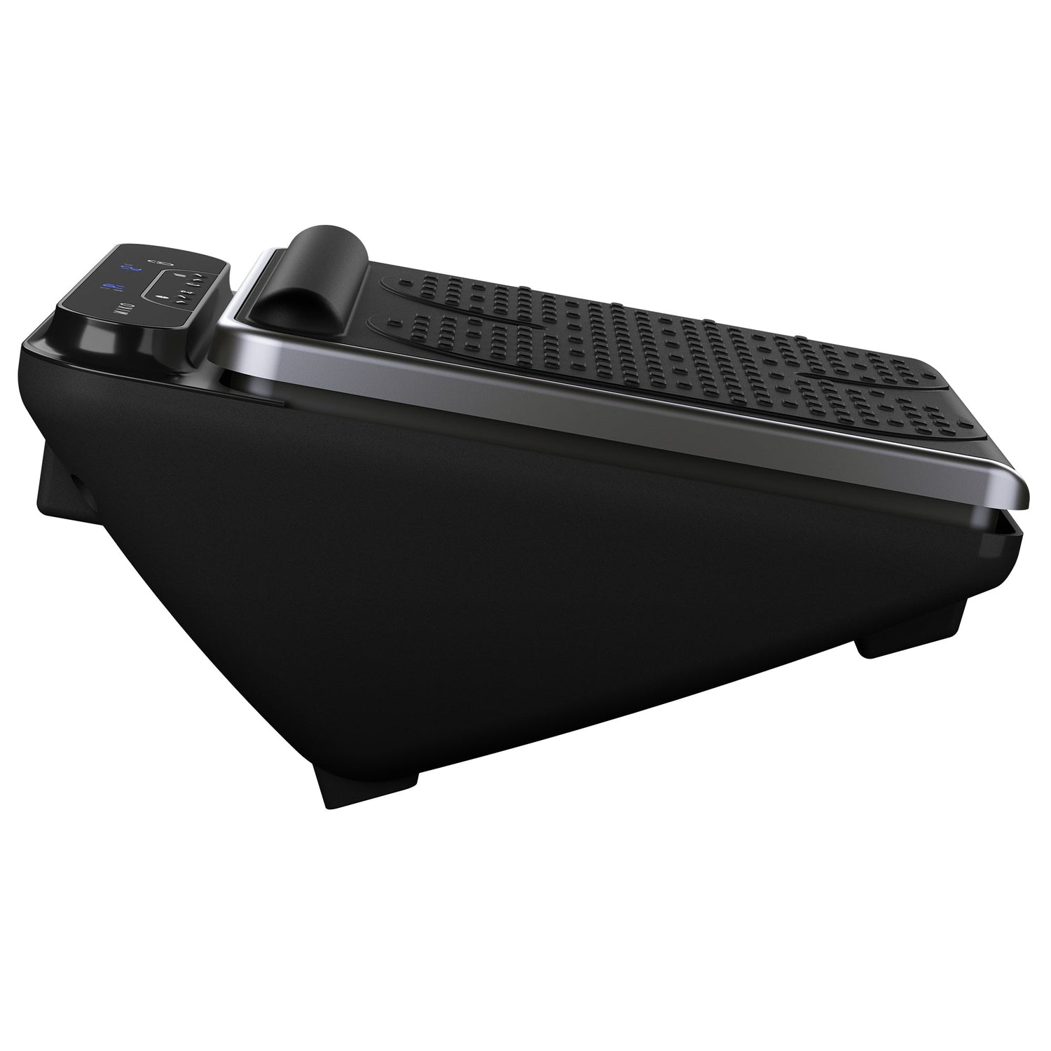 Black foot massager on a white background