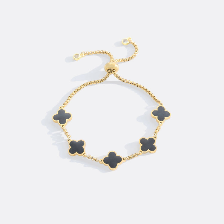 Clover Enamel Bracelet