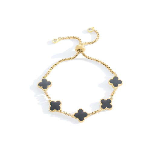 Clover Enamel Bracelet