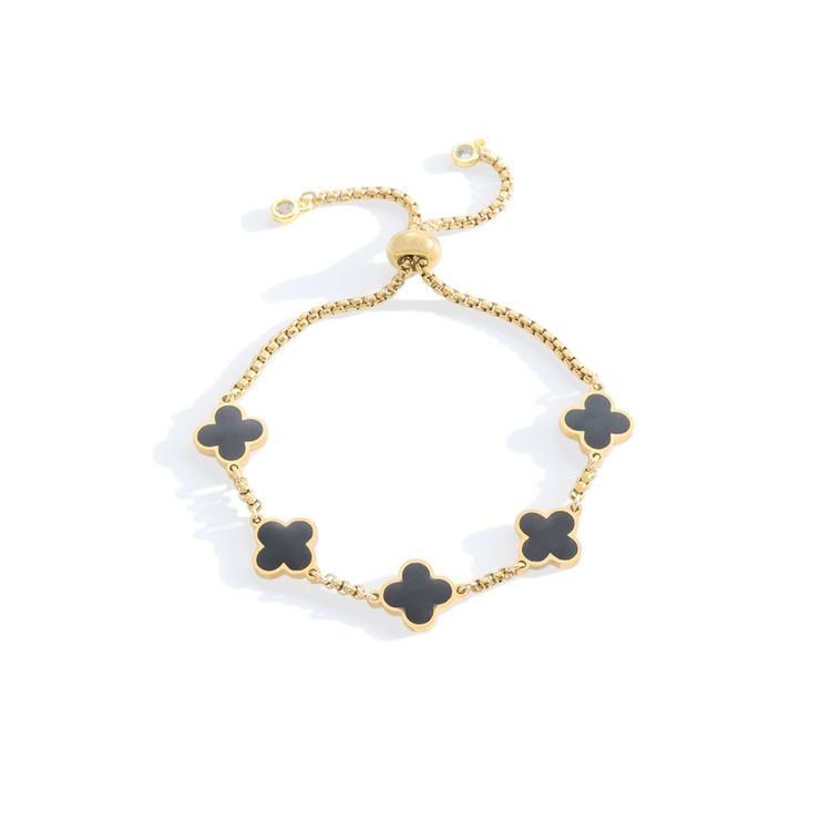 Clover Enamel Bracelet