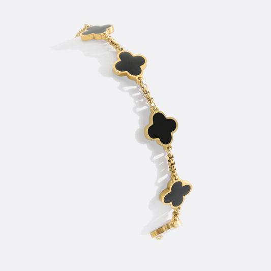Clover Enamel Bracelet